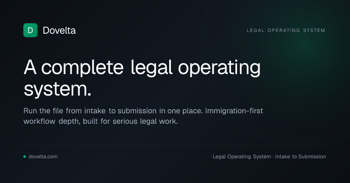 Dovelta, A Complete Legal Operating System | Legal Case Management ...